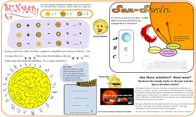 A Family Guide to the Sun - Placemat